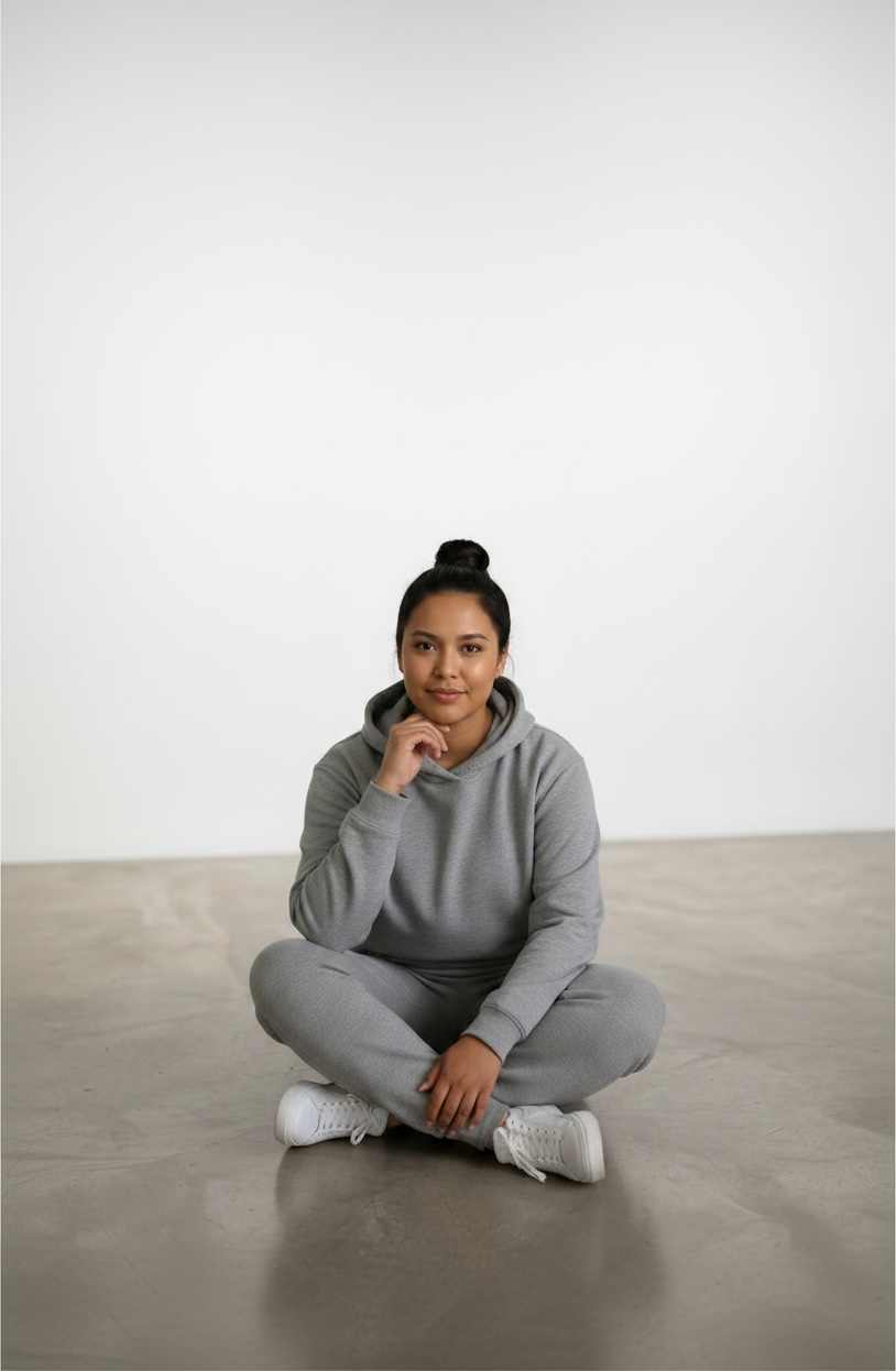 To be strong courageous intense - Mana Wahine Hoodie
