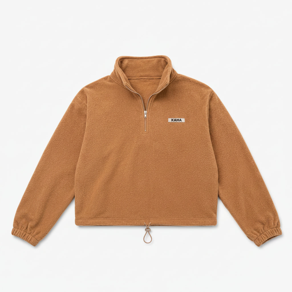 Woolly Coco Quarter Zip Jo