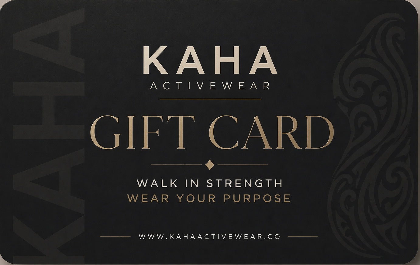 KAHA Gift Card