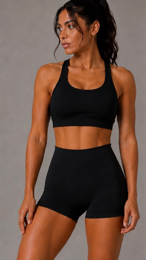 Sculpt Shorts  - Black