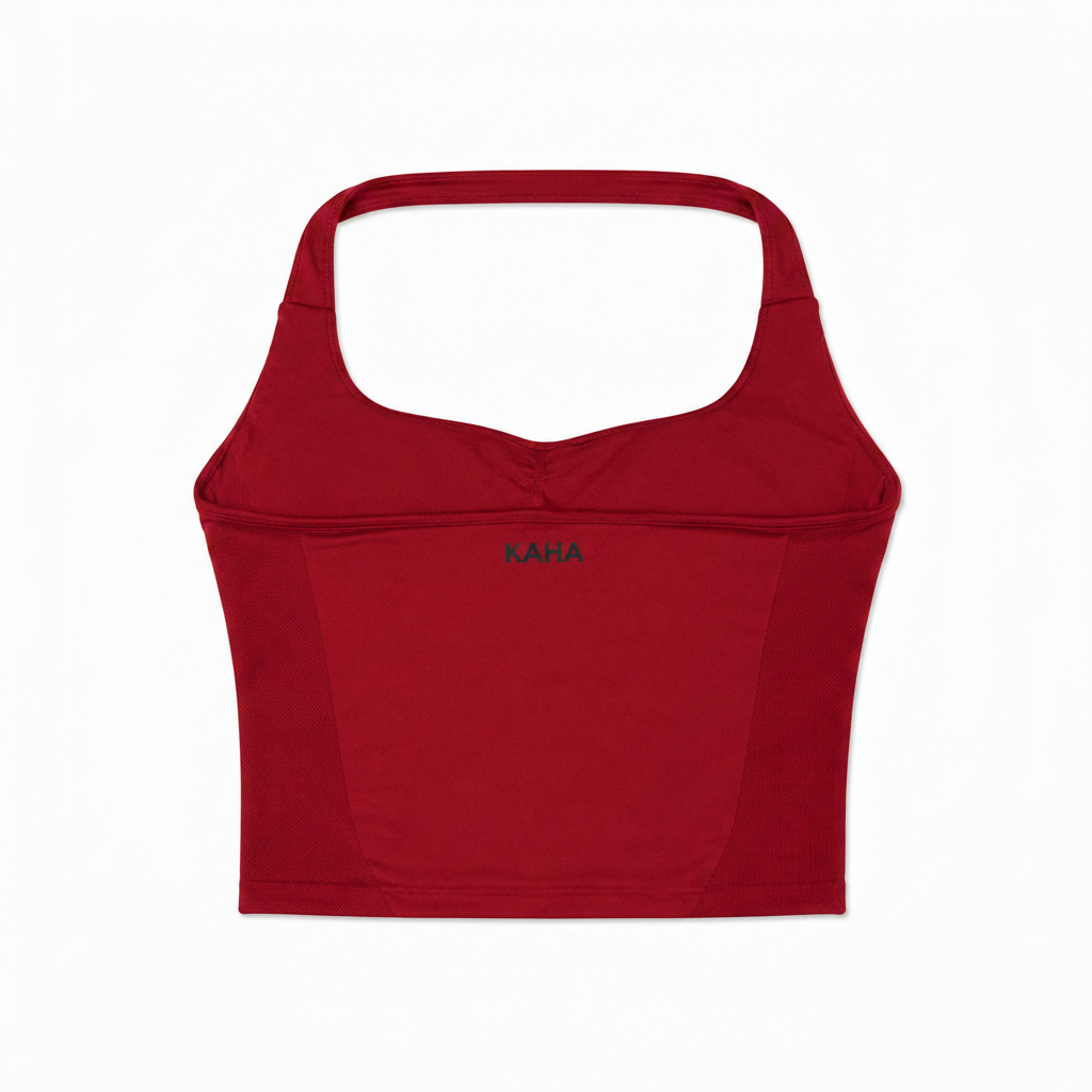 Active Tank - Burgundy Red
