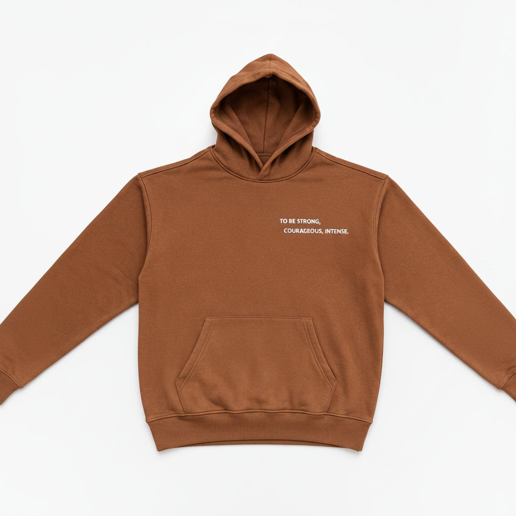 Limited Addition Mana Hoodie Brown No Draw String