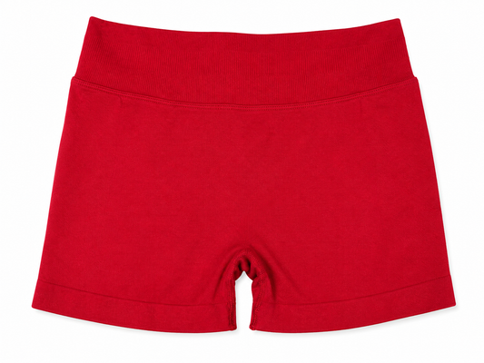 Sculpt Shorts- Burgundy Red