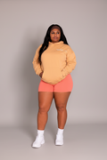 Sculpt Shorts - Coral Red