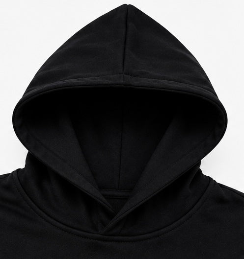 Mana Black Hoodie - No draw String