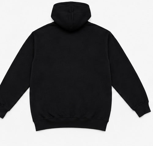 Mana Black Hoodie - No draw String