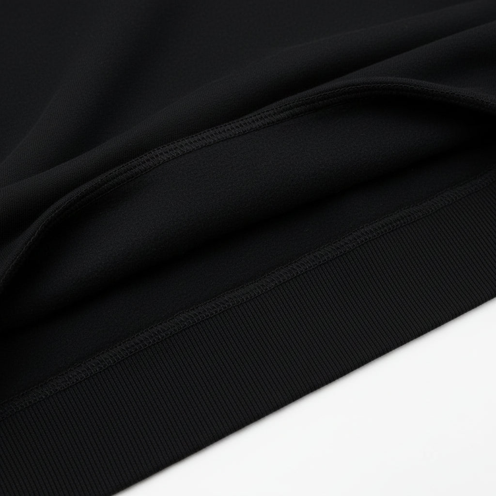 Mana Black Hoodie - No draw String