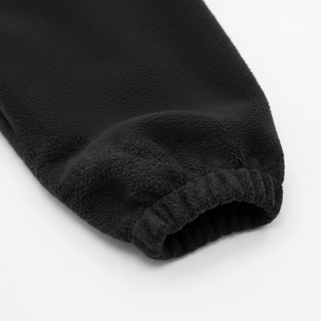 Woolly Black Quarter Zip Jo