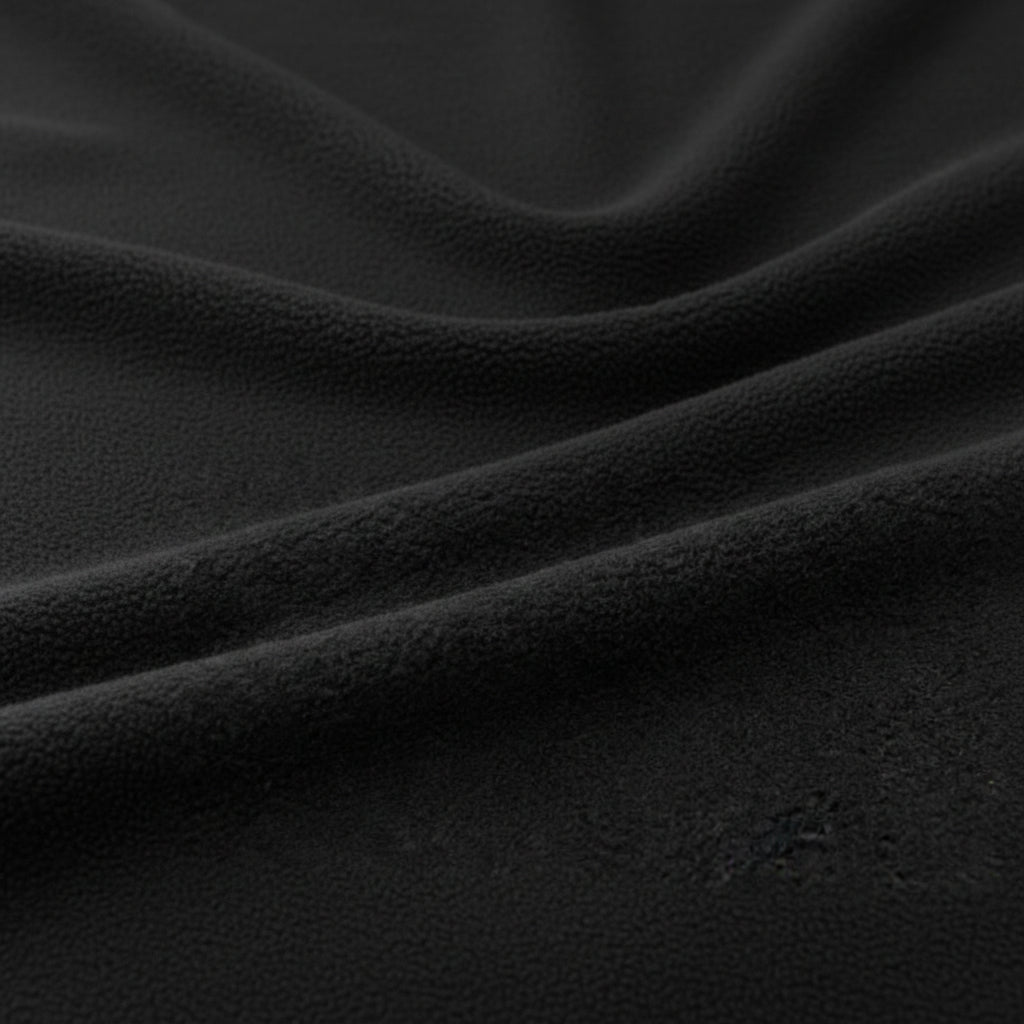 Woolly Black Quarter Zip Jo