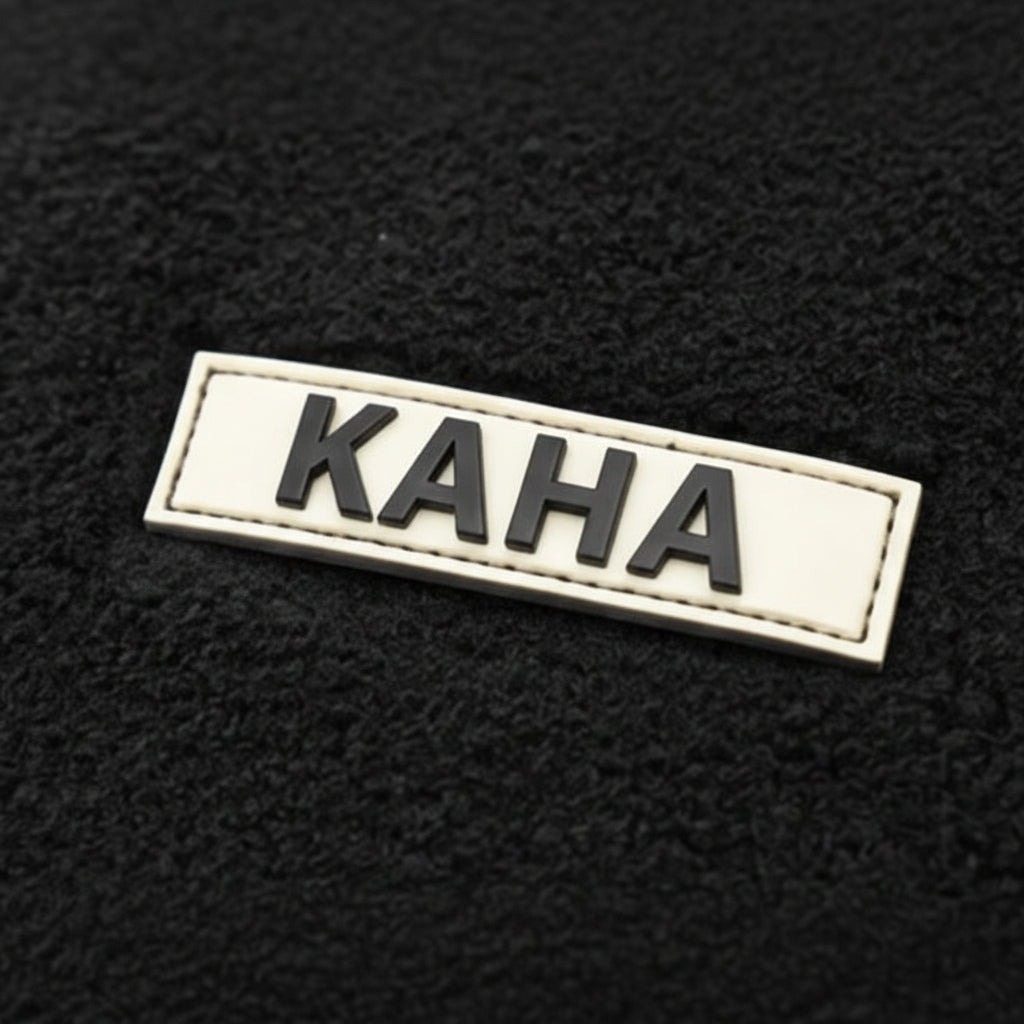Woolly Black Quarter Zip Jo