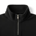 Woolly Black Quarter Zip Jo