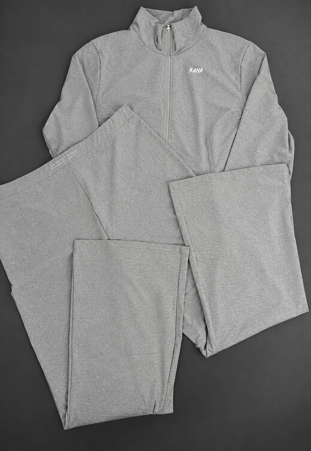 Luxe Zip Set – Grey