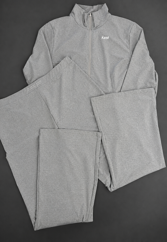 Luxe Zip Set – Grey