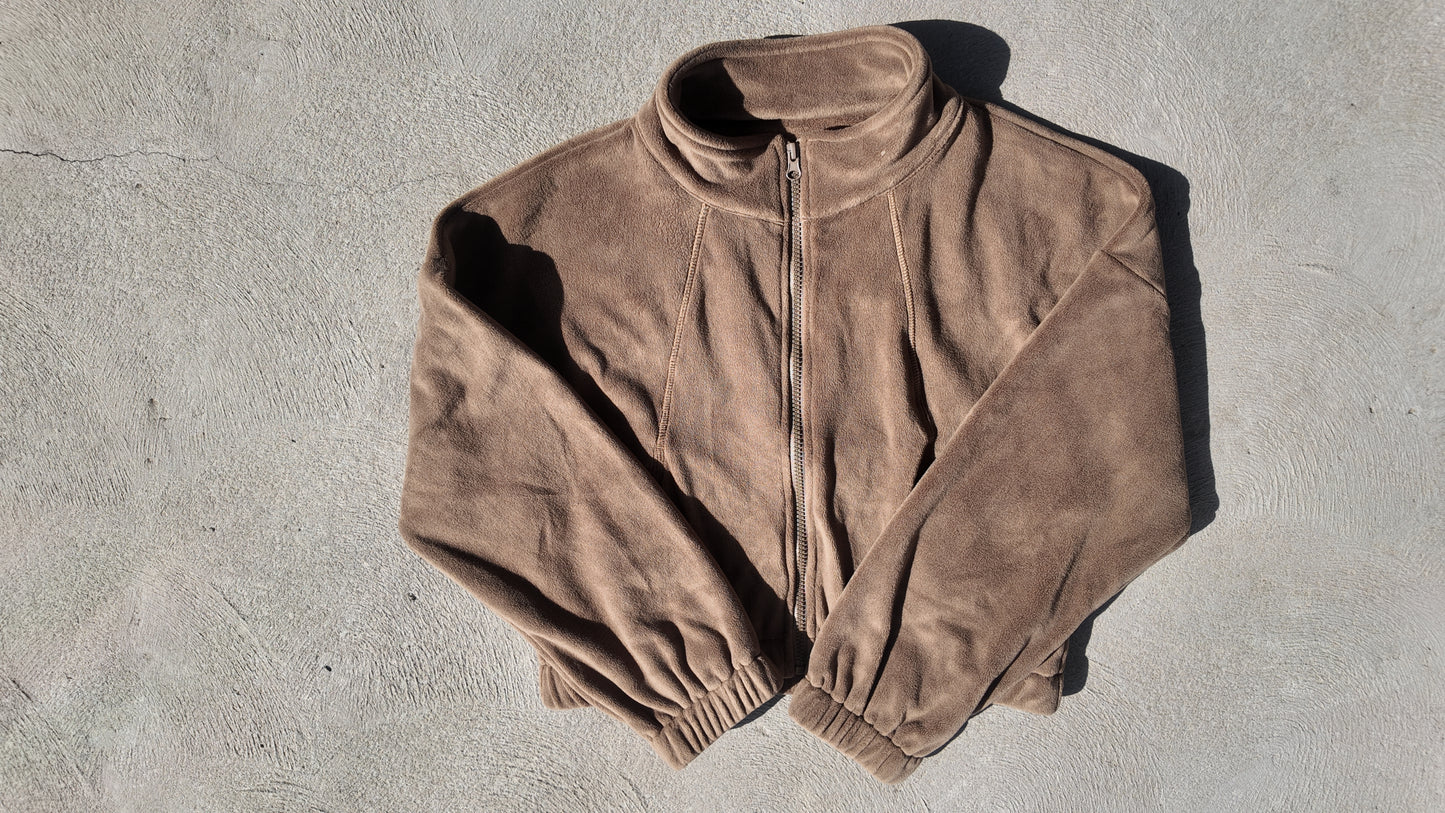 KAHA Cropped Jacket – Mocha Brown