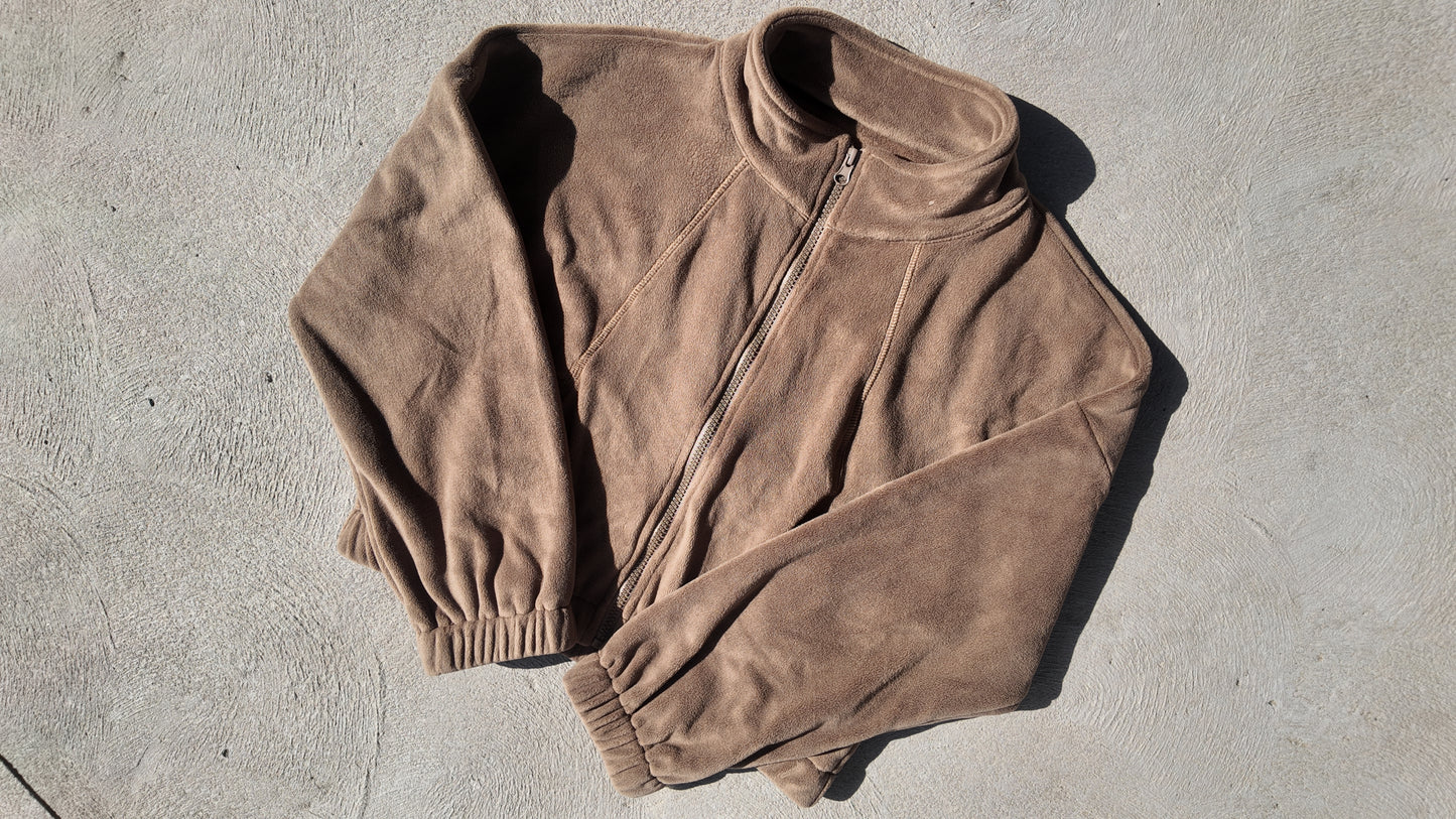 KAHA Cropped Jacket – Mocha Brown