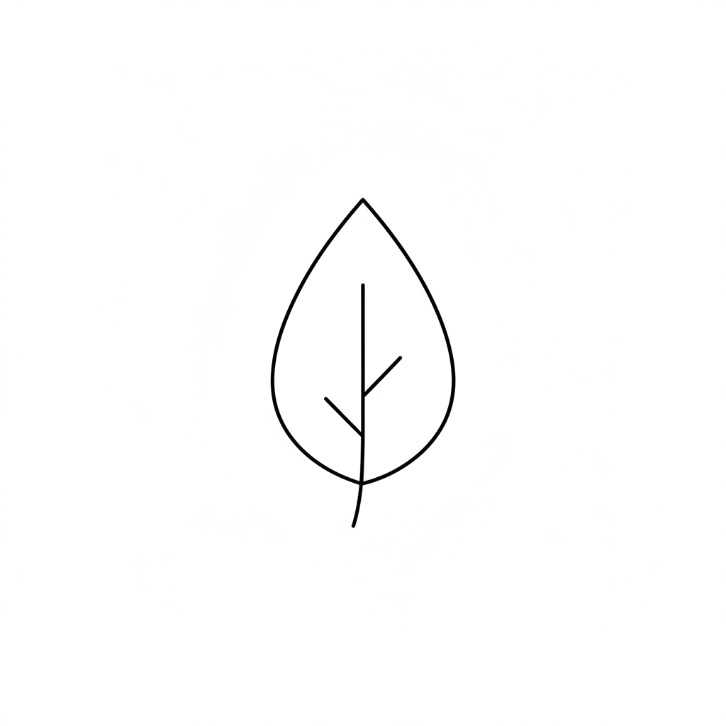 Leaf outline icon
